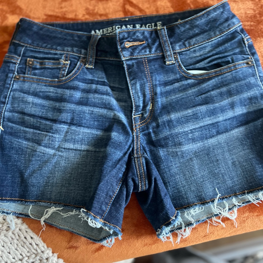 American Eagle Blue Denim Shorts